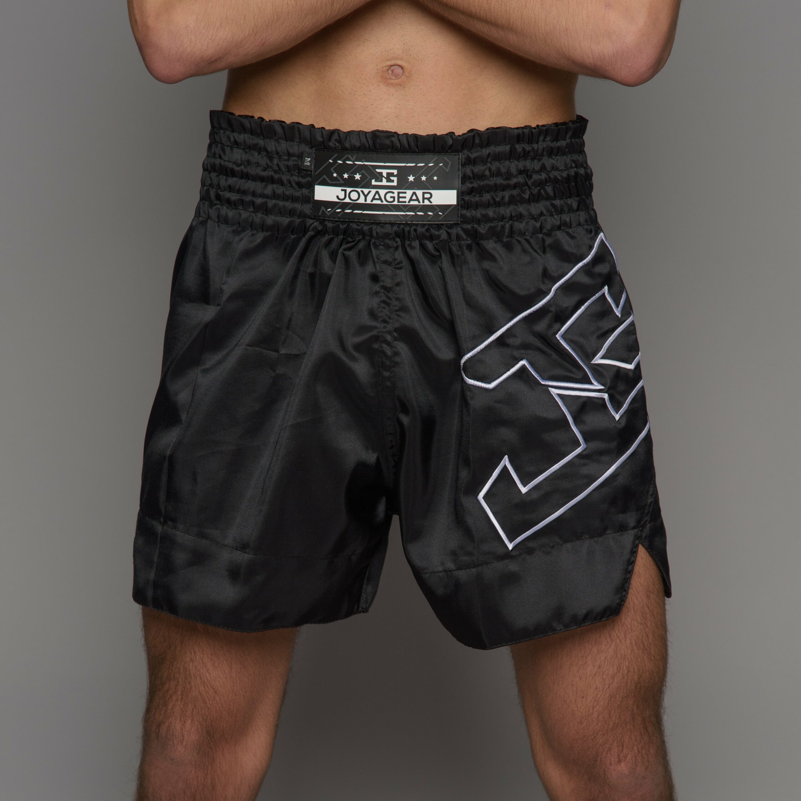 Joya Strike Kickboksbroek Zwart Wit Joya Strike Kickboksbroek Zwart Wit