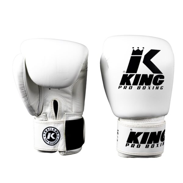 King Pro Boxing Bokshandschoenen Wit (KPB BGVL 3 WHITE)