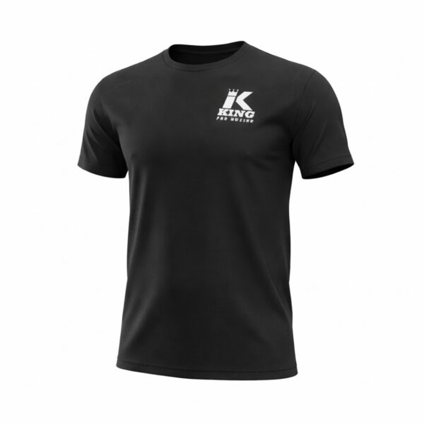 King Pro Boxing T-shirt Logo Zwart (KPB LOGO TEE BLACK)