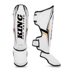 King Pro Boxing THOR Scheenbeschermers (KPB SGL THOR WH) King Pro Boxing THOR Scheenbeschermers (KPB SGL THOR WH)