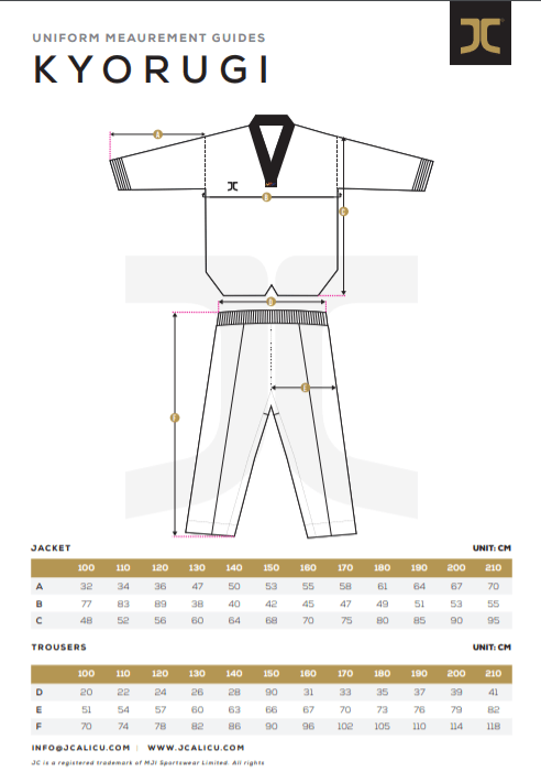 JCalicu Taekwondopak - JC Club - wit-zwart (JC-5001) JCalicu Taekwondopak - JC Club - wit-zwart (JC-5001)