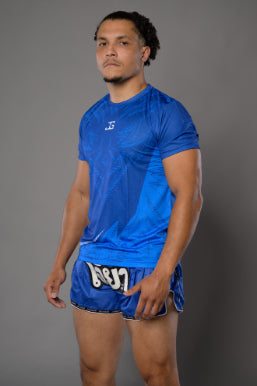 Joya Muay Thai Shirt Blauw Joya Muay Thai Shirt Blauw