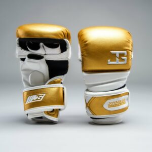 Joya Performance MMA Handschoenen Wit Goud