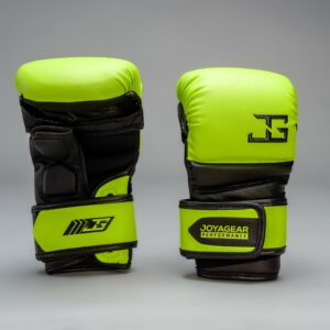 Joya Performance MMA Handschoenen Zwart Limoengroen