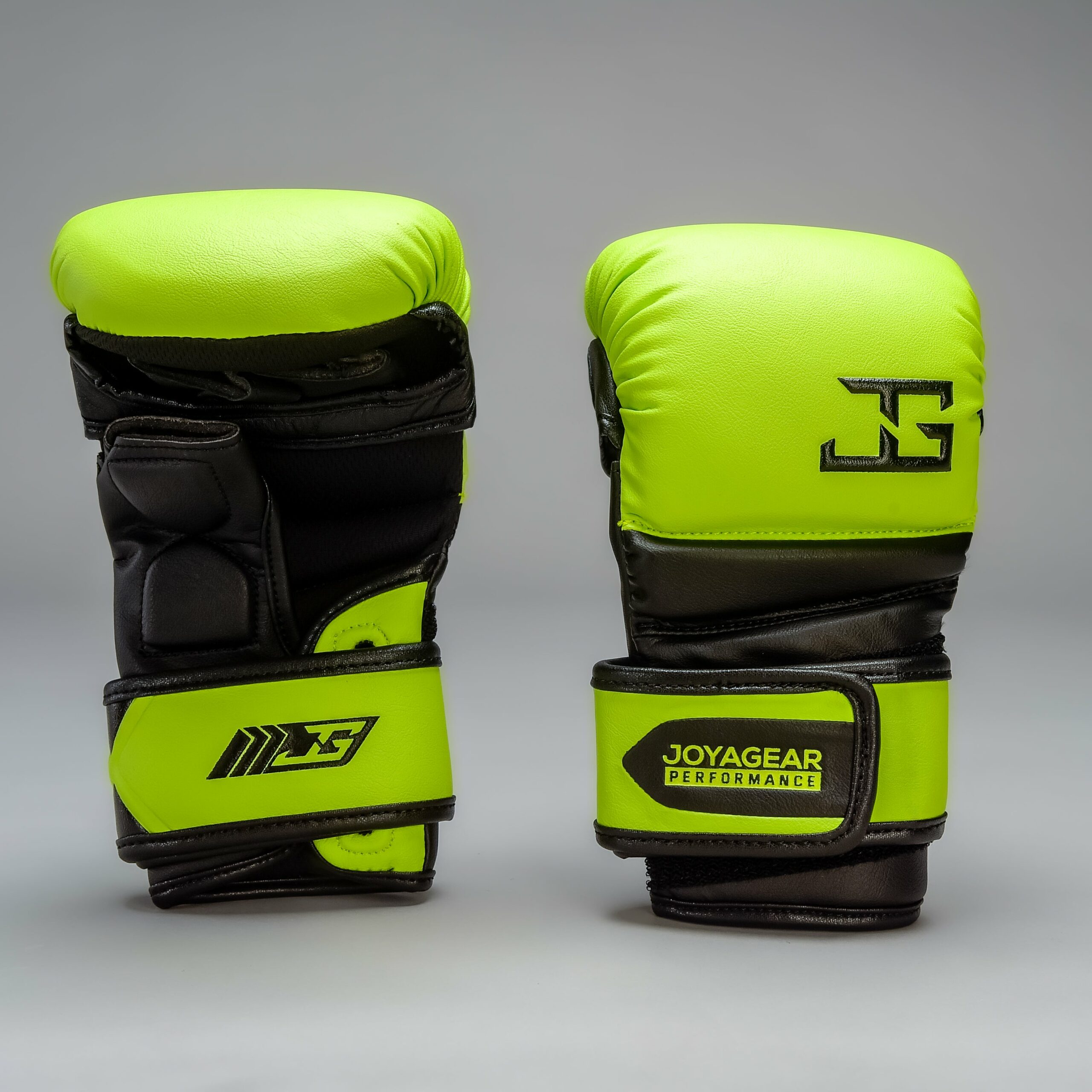 Joya Performance MMA Handschoenen Zwart Limoengroen Joya Performance MMA Handschoenen Zwart Limoengroen