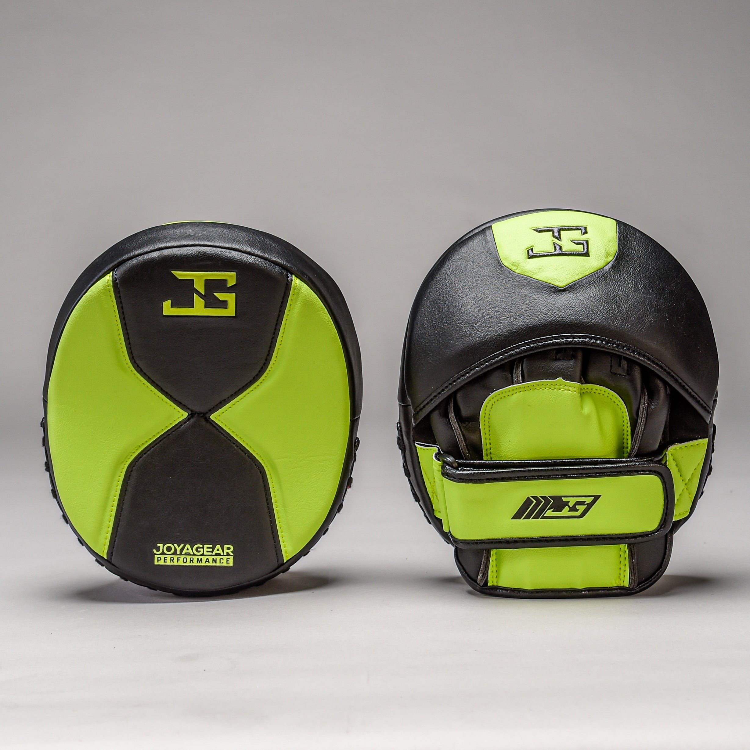 Joya Performance CM100 Handpads Zwart Limoengroen