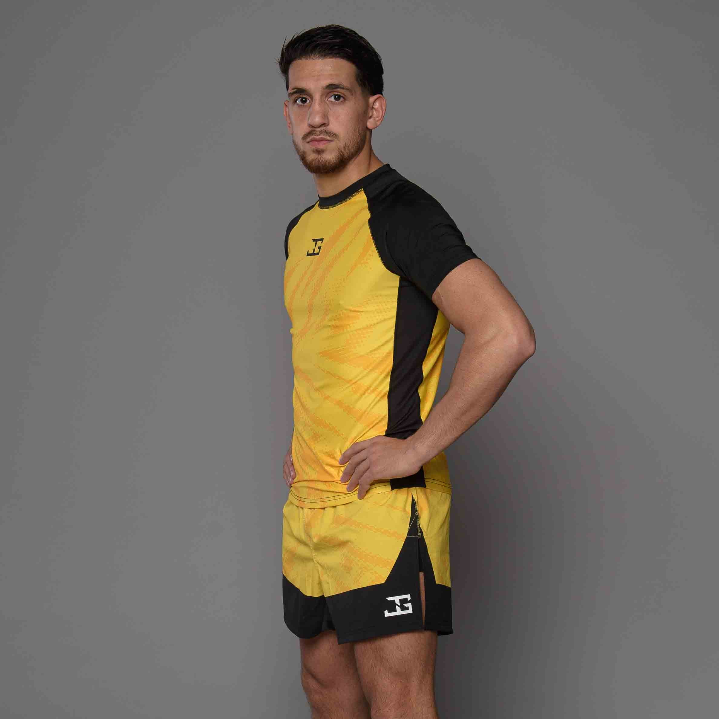 Joya Elite MMA Shirt Geel Joya Elite MMA Shirt Geel