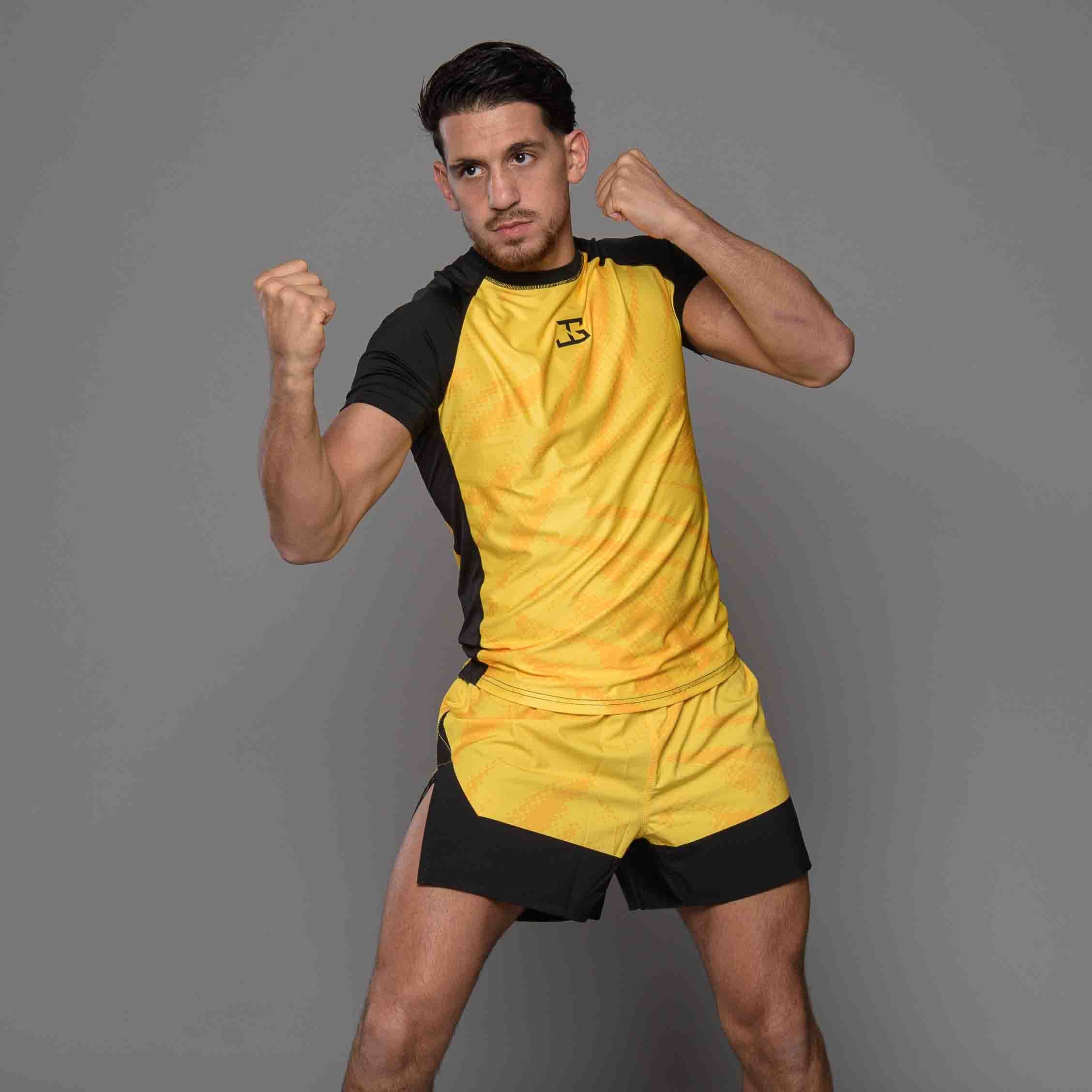 Joya Elite MMA Shirt Geel Joya Elite MMA Shirt Geel