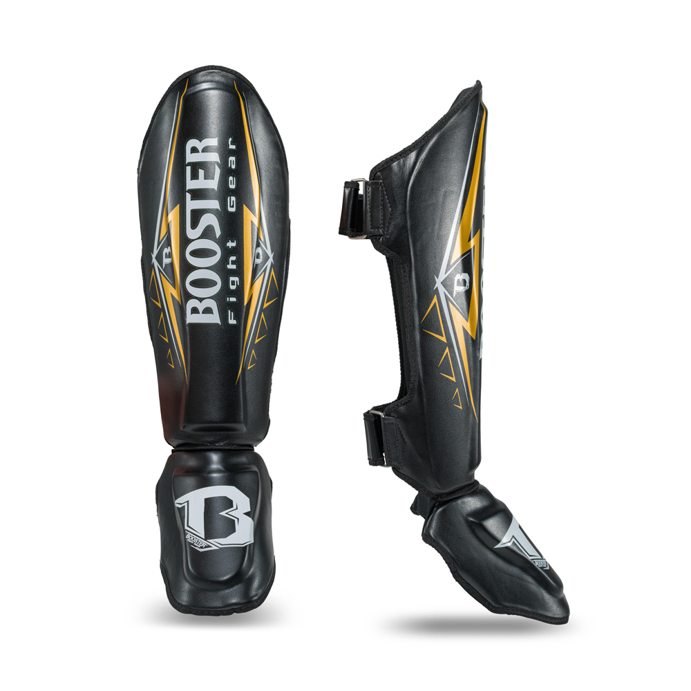 Booster Warrior Series Shin Guards (SG WAR BK GD) Booster Warrior Series Shin Guards (SG WAR BK GD)