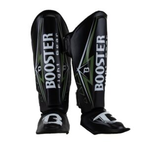 Booster Fightgear Warrior Series Scheenbeschermers (SG WAR BK MIL) Booster Fightgear Warrior Series Scheenbeschermers (SG WAR BK MIL)