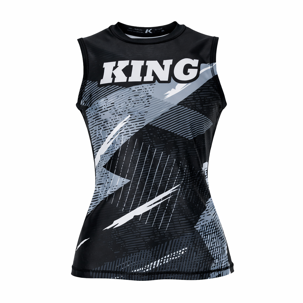King Pro Boxing Dames Compressie Shirt Zwart (SHADOW 1 LADIES T SHIRT) King Pro Boxing Dames Compressie Shirt Zwart (SHADOW 1 LADIES T SHIRT)