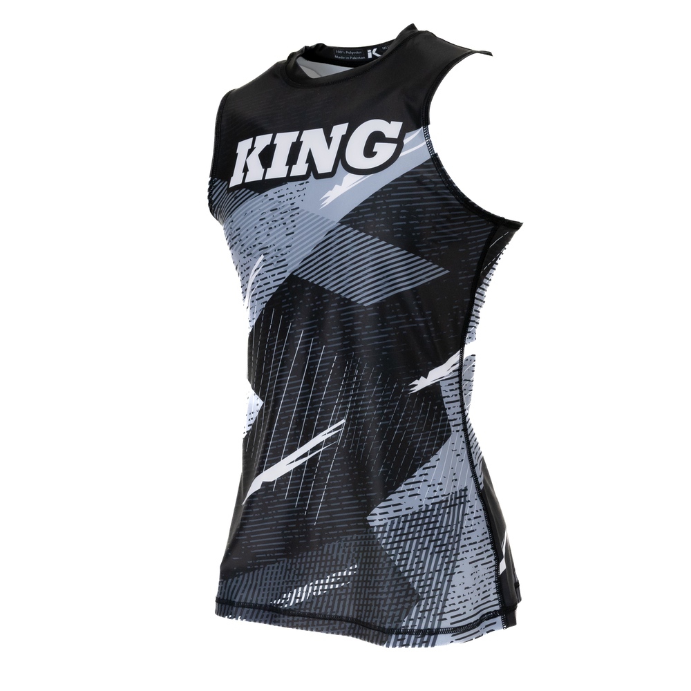 King Pro Boxing Dames Compressie Shirt Zwart (SHADOW 1 LADIES T SHIRT) King Pro Boxing Dames Compressie Shirt Zwart (SHADOW 1 LADIES T SHIRT)