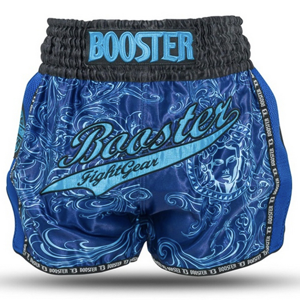 Booster Kickboksbroekje Medusa Blue (TBT MEDUSA BLUE) Booster Kickboksbroekje Medusa Blue (TBT MEDUSA BLUE)