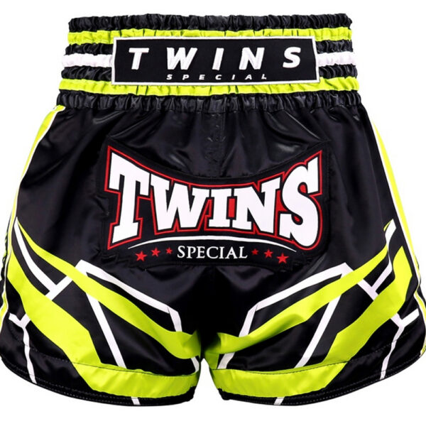 Twins Special Kickboksbroekje Racing Black Green (TTBL RACING BLACK GREEN)
