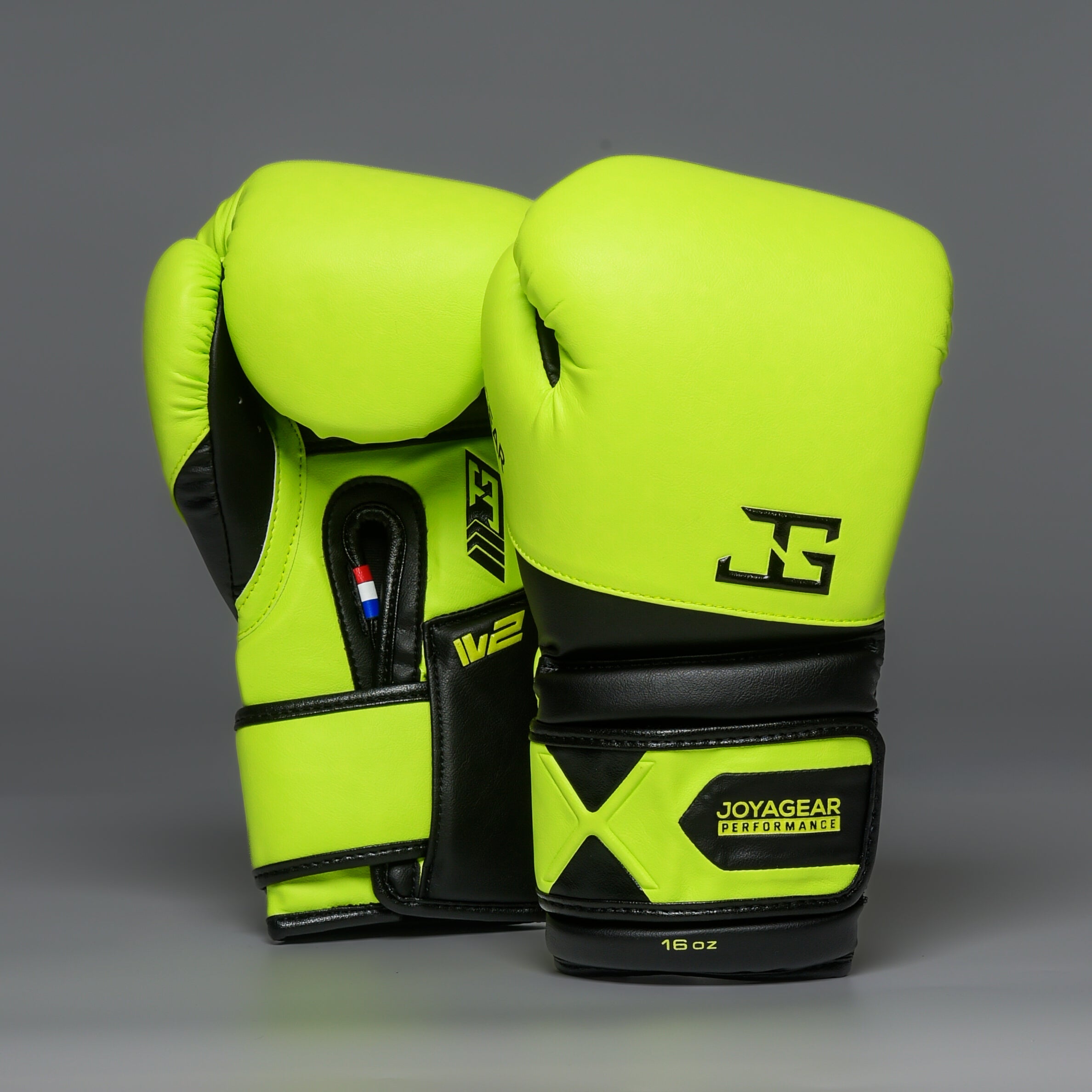 Joya Performance V2 bokshandschoenen limoengroen zwart Joya Performance V2 bokshandschoenen limoengroen zwart