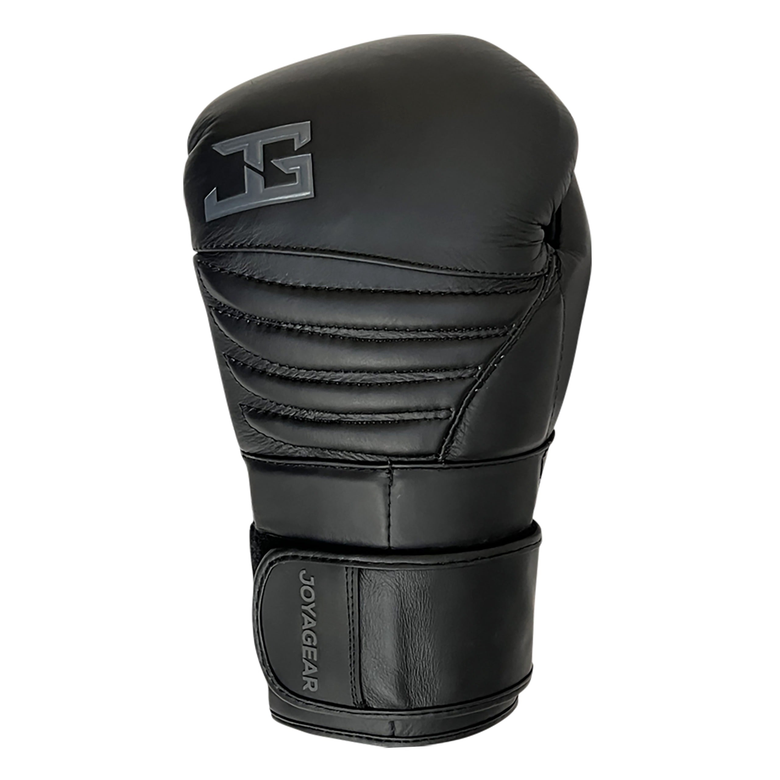 Joya Falcon Kickbokshandschoenen Leer Black Black Joya Falcon Kickbokshandschoenen Leer Black Black