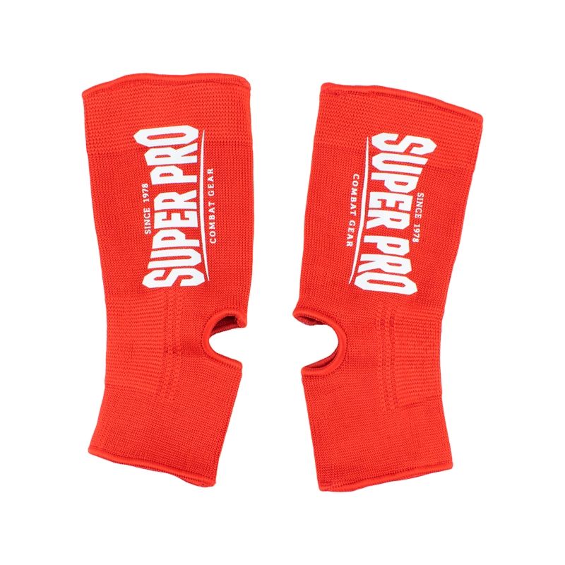 Super Pro Combat Gear Enkelkousjes - Enkelkousjes - Rood / Wit Super Pro Combat Gear Enkelkousjes - Enkelkousjes - Rood / Wit