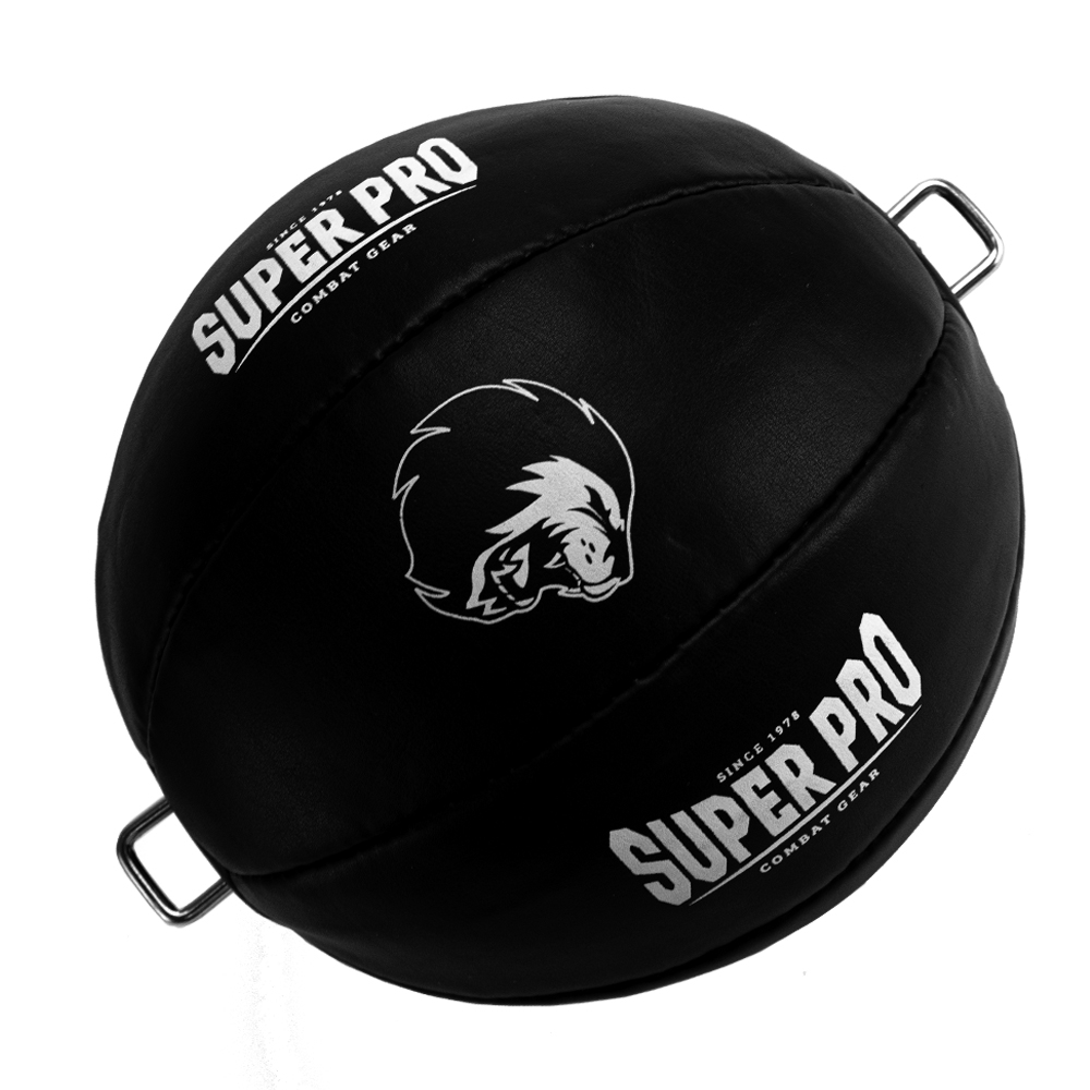 Super Pro Combat Gear Boksbal - double end ball - Zwart / Wit