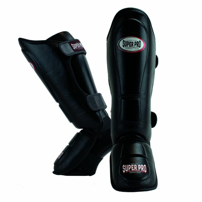 Super Pro Combat Gear Scheenbeschermer - Thai pro - Zwart