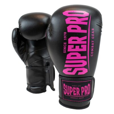 Super Pro Combat Gear Dames Bokshandschoen - Champ - Roze / Zwart