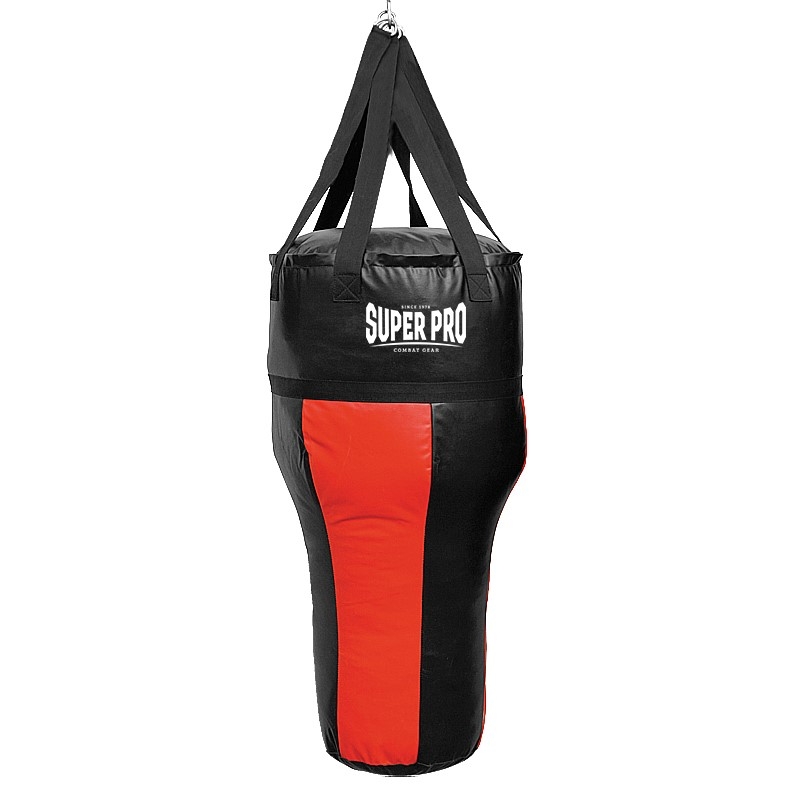 Super Pro Combat Gear bokszak - Anglebag - Rood / Zwart Super Pro Combat Gear bokszak - Anglebag - Rood / Zwart