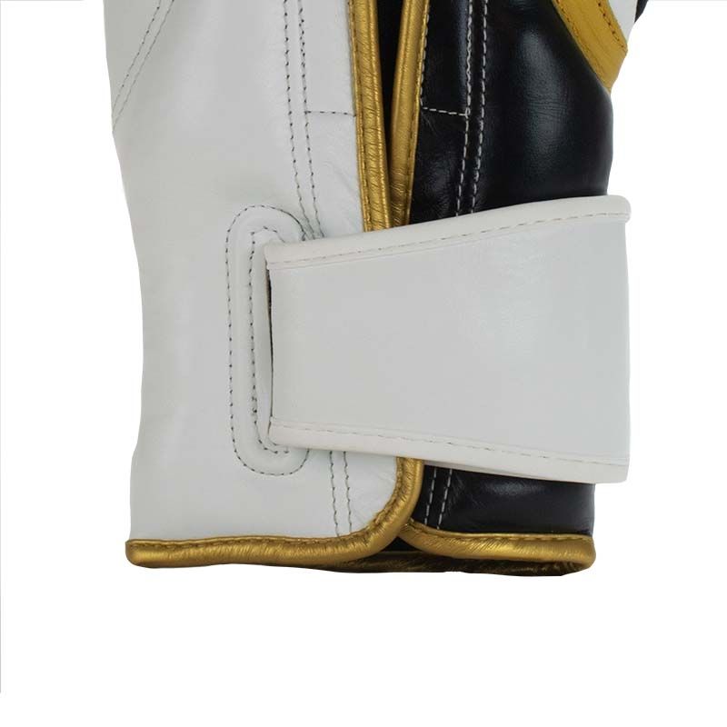 Super Pro Combat Gear Bokshandschoen - Bruiser - Goud / Zwart / Wit Super Pro Combat Gear Bokshandschoen - Bruiser - Goud / Zwart / Wit