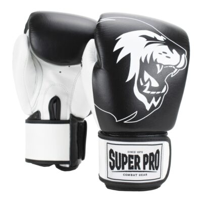 Super Pro Combat Gear Bokshandschoen - Undisputed - Zwart / Wit
