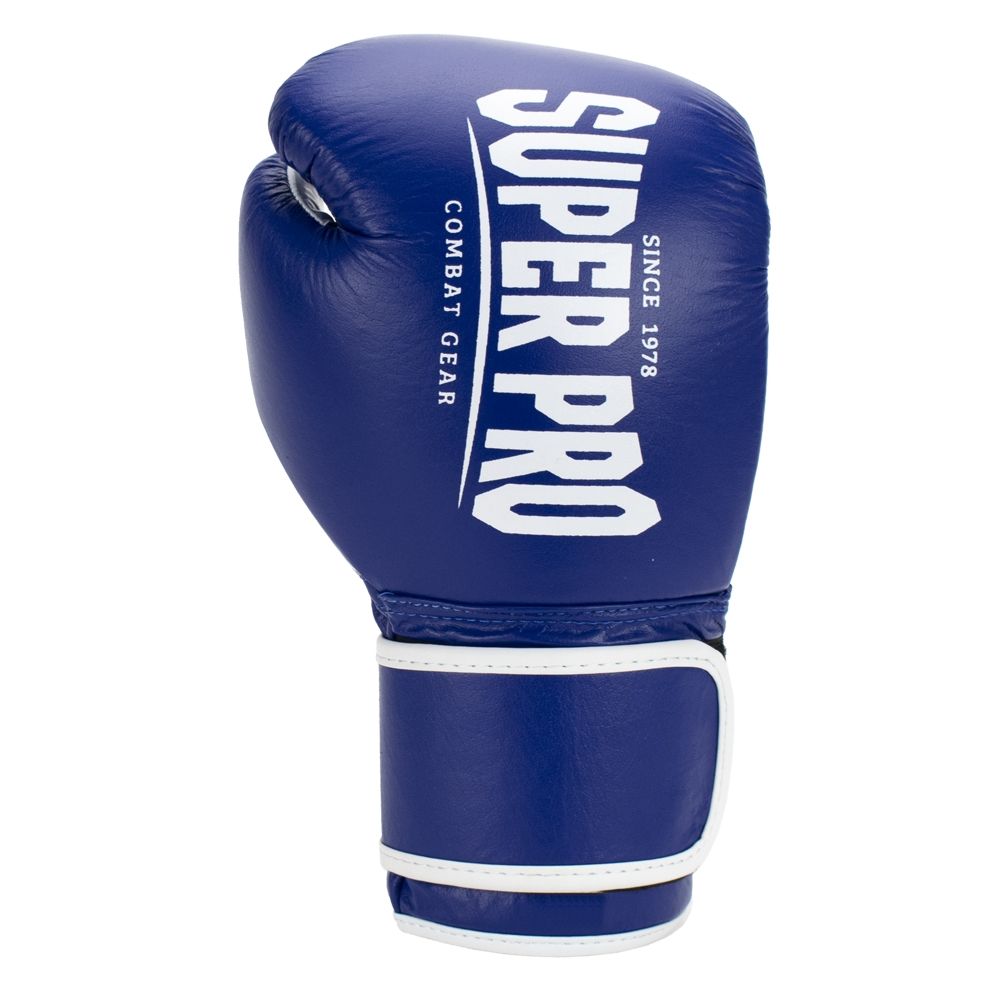 Super Pro Combat Gear Wedstrijdhandschoen - Winner - Blauw / Wit Super Pro Combat Gear Wedstrijdhandschoen - Winner - Blauw / Wit