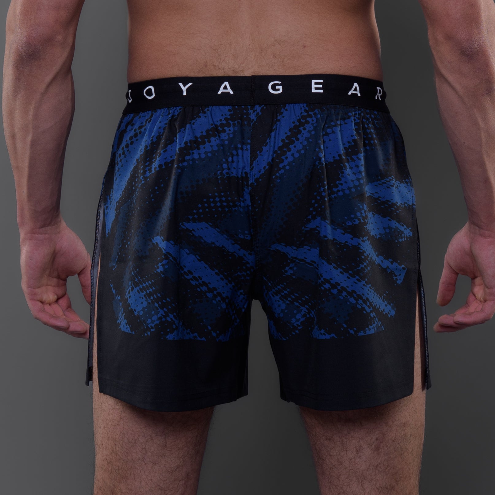 Joya Elite High Split MMA Short Blauw Joya Elite High Split MMA Short Blauw