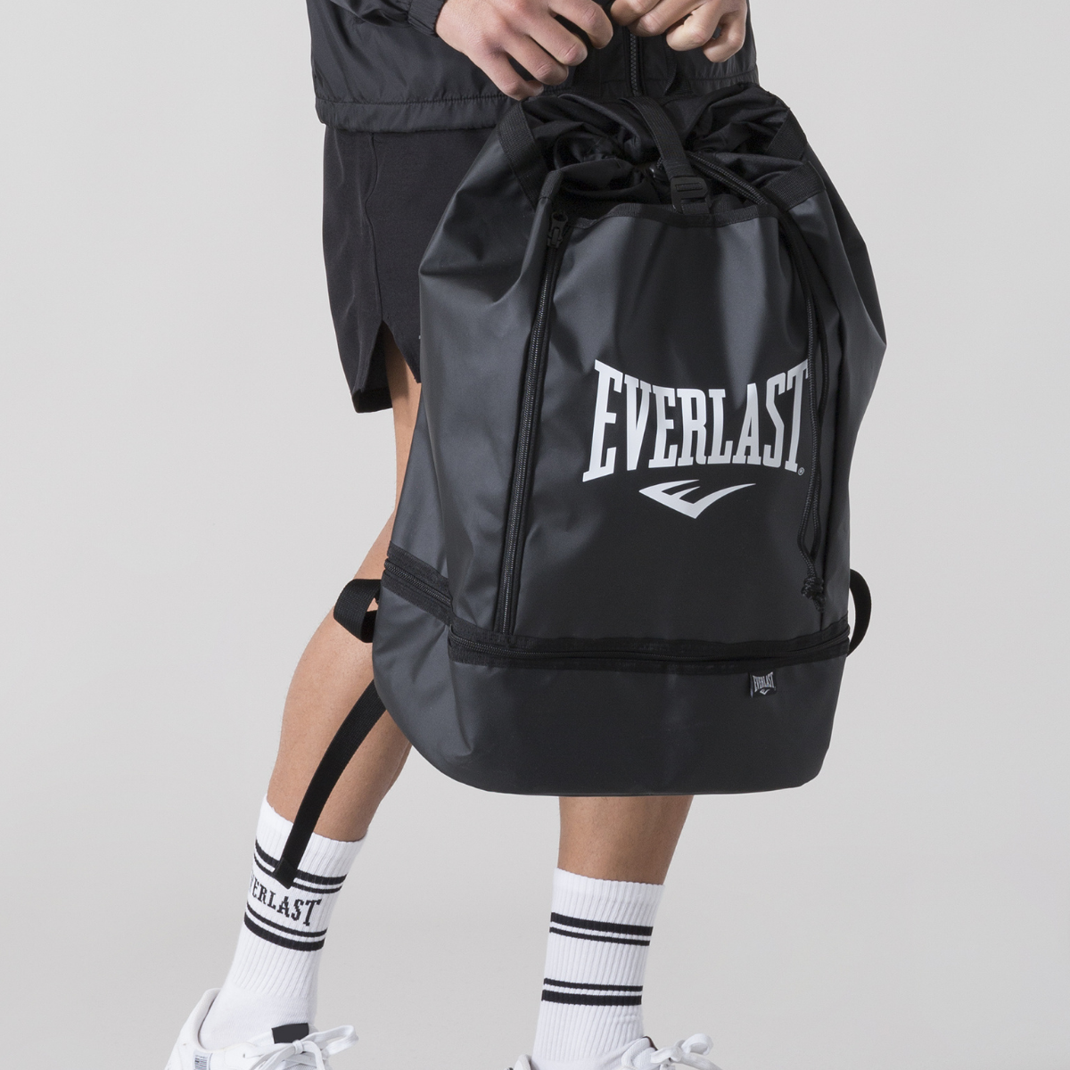 Everlast Rugzak - Holdall Backpack - Zwart Everlast Rugzak - Holdall Backpack - Zwart