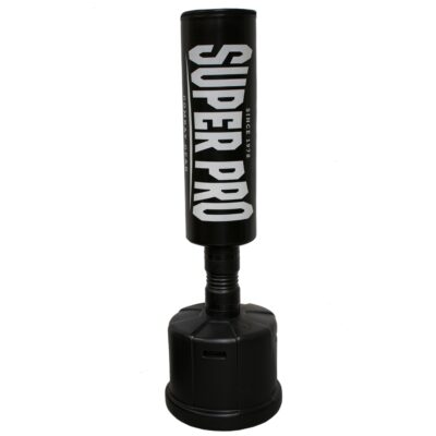 Super Pro Combat Gear Bokszak - Staande Bokszak VOET - Zwart / Wit Super Pro Combat Gear Bokszak - Staande Bokszak VOET - Zwart / Wit