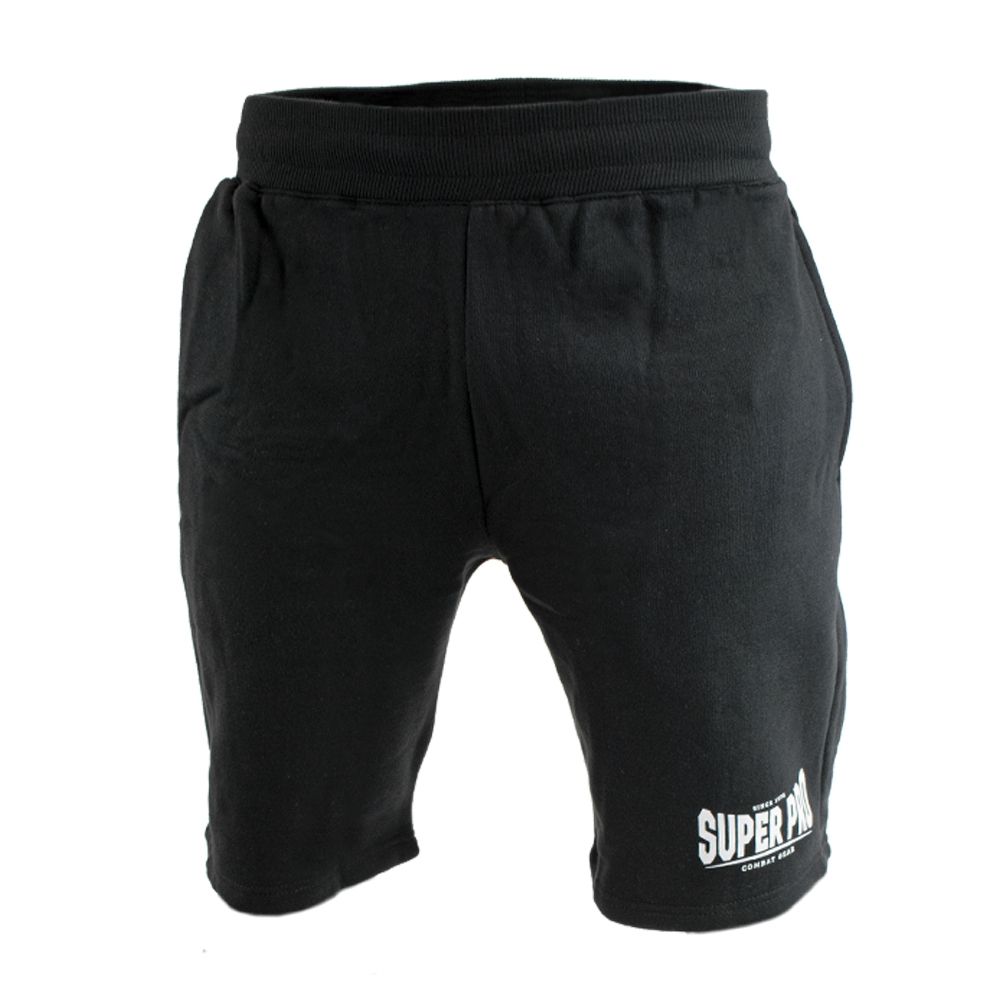 Super Pro Combat Gear Joggingshort - Jogging Short - Zwart / Wit Super Pro Combat Gear Joggingshort - Jogging Short - Zwart / Wit