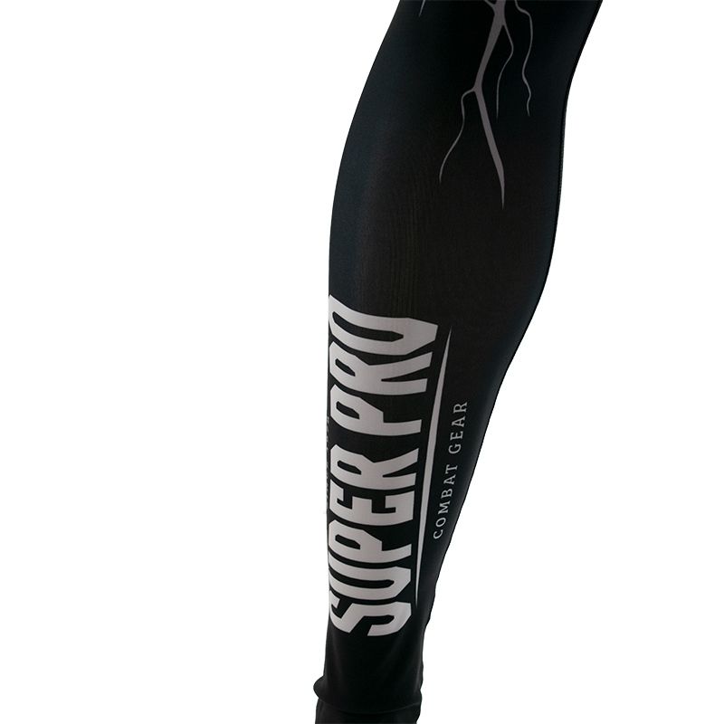 Super Pro Combat Gear Nieuw - Tight Thunder - Grijs / Zwart Super Pro Combat Gear Nieuw - Tight Thunder - Grijs / Zwart