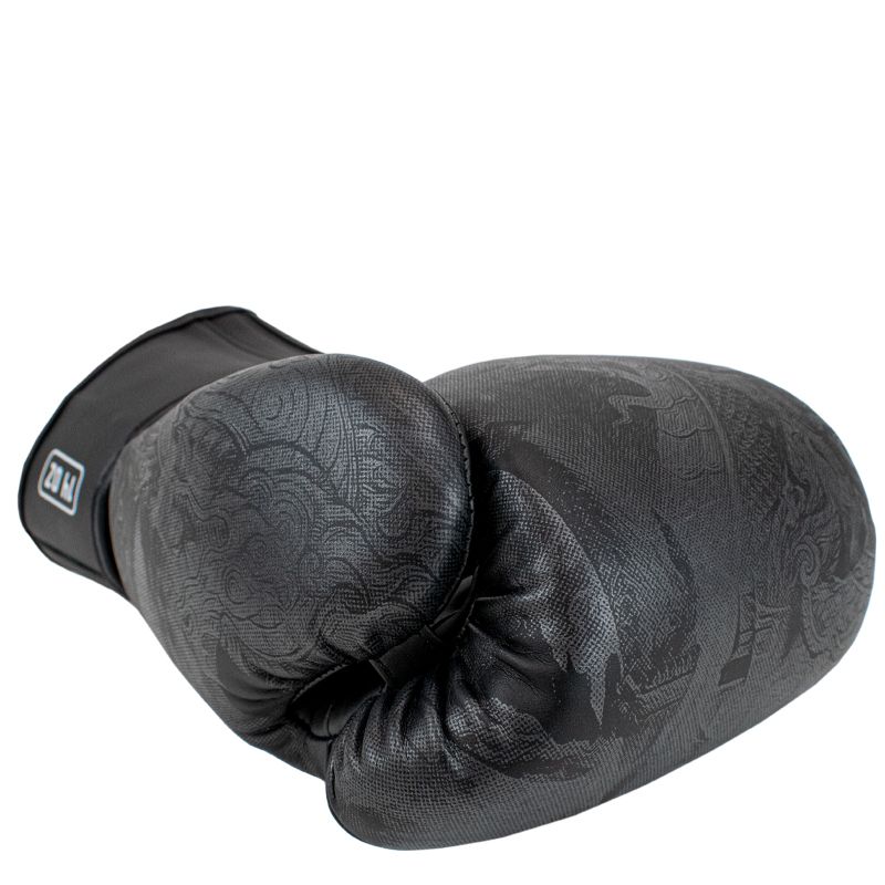 Super Pro Combat Gear Bokshandschoen - Thaibokshandschoenen Leder Pattaya Made In Thailand - Zwart / Geel Super Pro Combat Gear Bokshandschoen - Thaibokshandschoenen Leder Pattaya Made In Thailand - Zwart / Geel