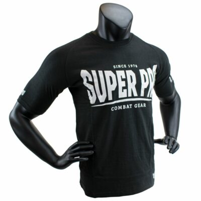 Super Pro Combat Gear T-shirt - S.p. Logo 140 - Zwart / Wit