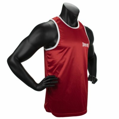 Super Pro Combat Gear Singlet - Club - Rood / Wit