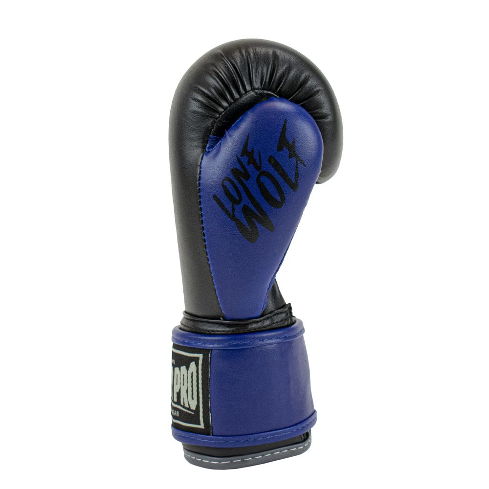 Super Pro Combat Gear Bokshandschoen - Wolf - Blauw / Grijs / Zwart Super Pro Combat Gear Bokshandschoen - Wolf - Blauw / Grijs / Zwart