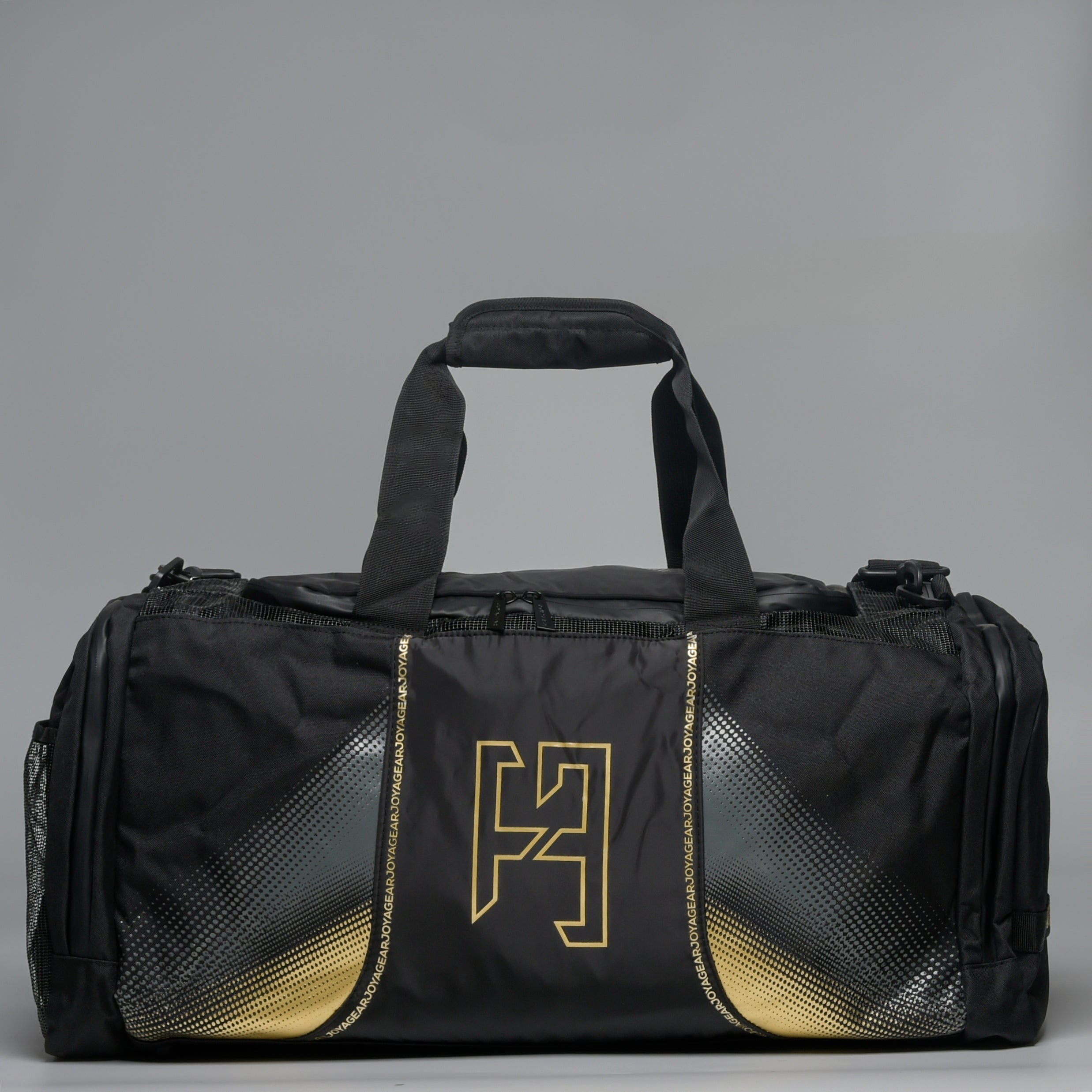 Joya Evolution Sporttas Zwart Goud 65x25x32 cm Joya Evolution Sporttas Zwart Goud 65x25x32 cm