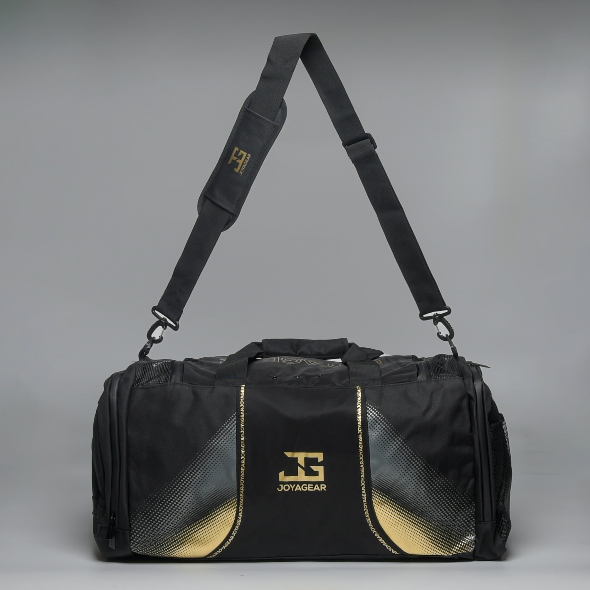 Joya Evolution Sporttas Zwart Goud 65x25x32 cm Joya Evolution Sporttas Zwart Goud 65x25x32 cm