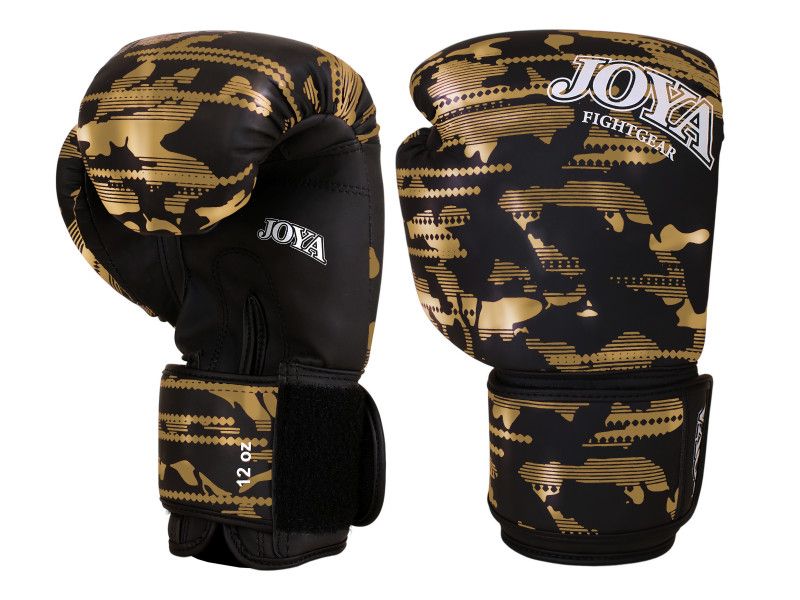 Joya Kinder Camo V2 Kickbokshandschoenen Goud
