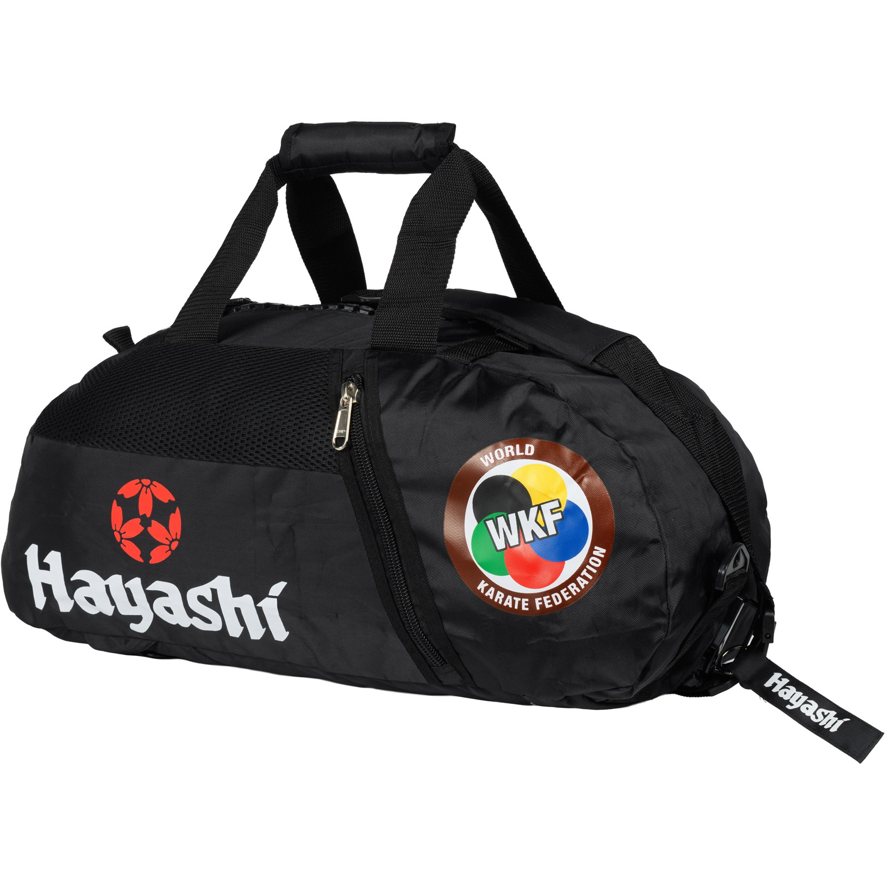 Hayashi Sporttas - WKF - Zwart Hayashi Sporttas - WKF - Zwart