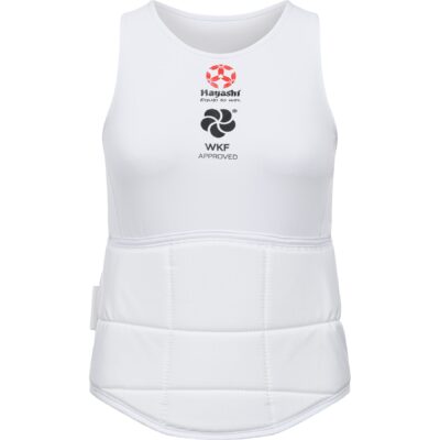 Hayashi Body protector - Essential - Wit Hayashi Body protector - Essential - Wit
