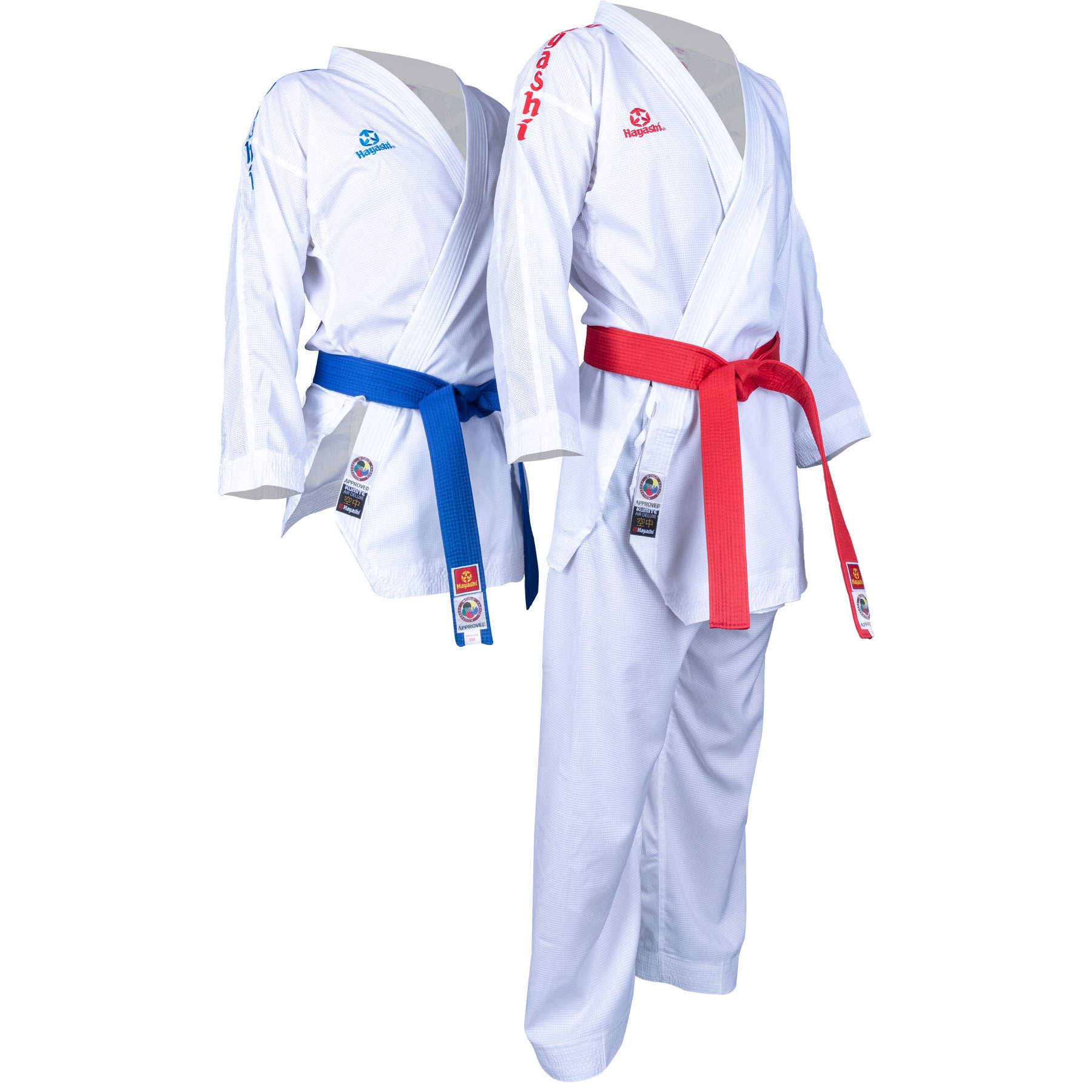 Hayashi Karatepak - Air Deluxe Competition WKF Approved - Wit Hayashi Karatepak - Air Deluxe Competition WKF Approved - Wit