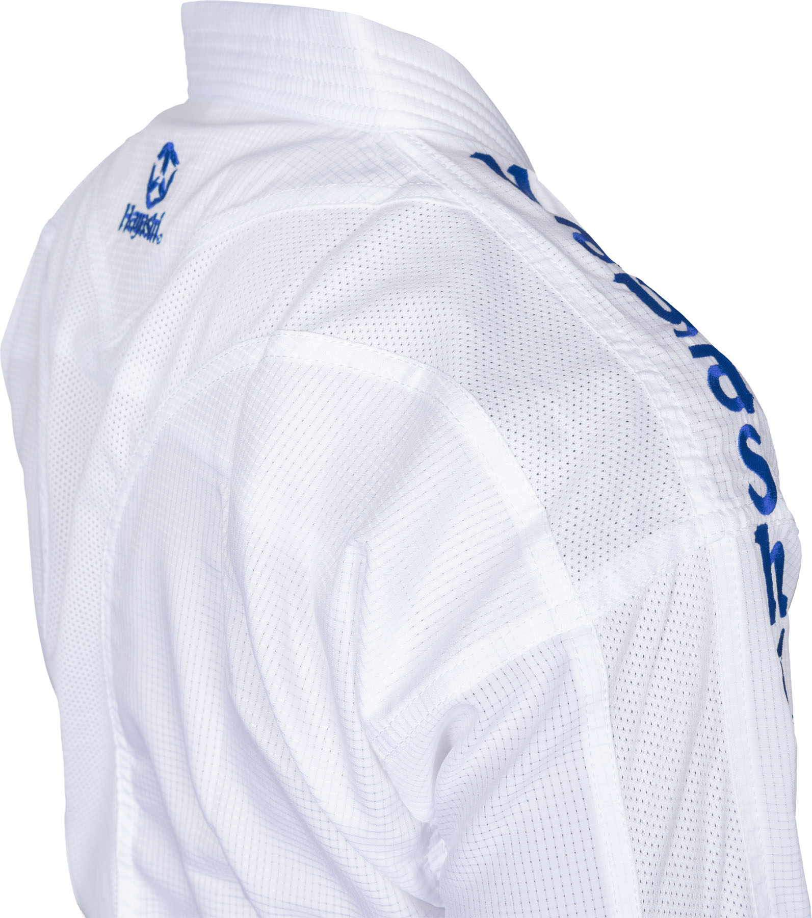 Hayashi Karatepak - Air Deluxe - Wit / Blauw Hayashi Karatepak - Air Deluxe - Wit / Blauw