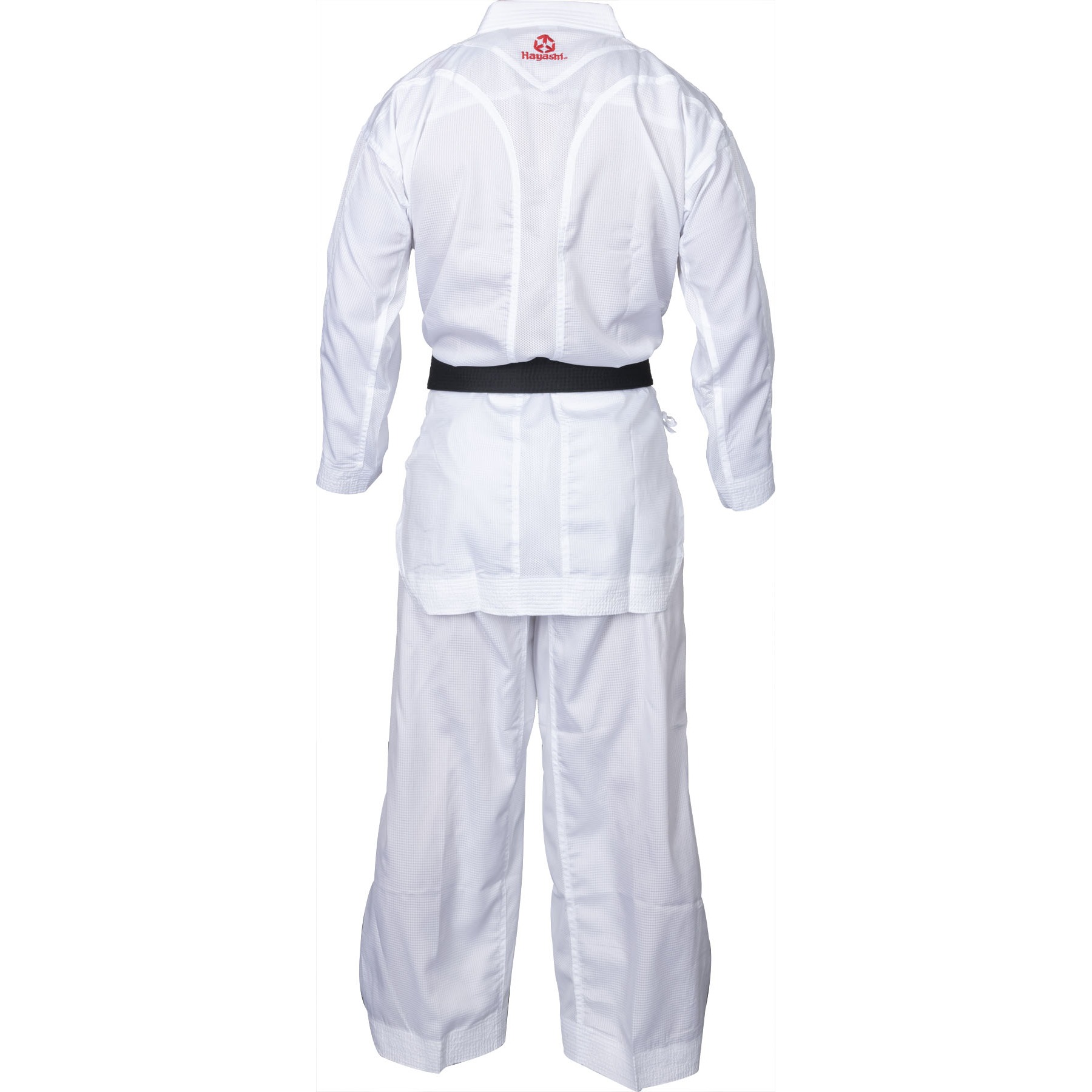 Hayashi Karatepak - Air Deluxe - Wit / Rood Hayashi Karatepak - Air Deluxe - Wit / Rood
