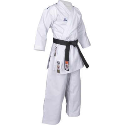 Hayashi Karatepak - Bunkai 2.0 WKF Approved - Wit / Blauw