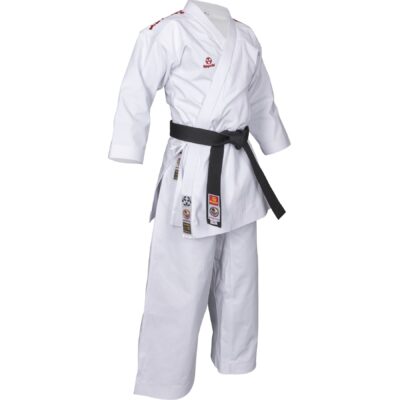 Hayashi Karatepak - Bunkai 2.0 WKF Approved - Wit / Rood