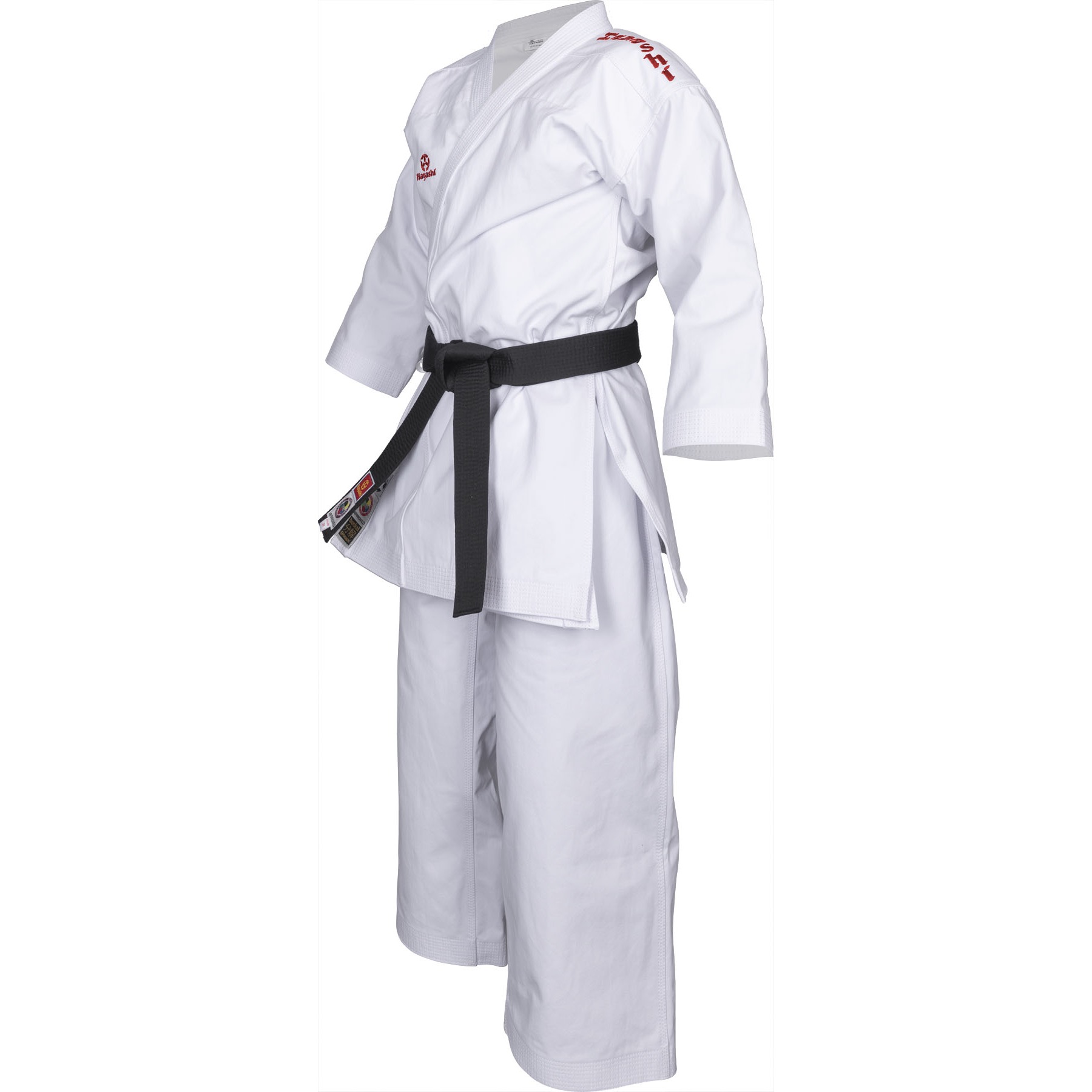Hayashi Karatepak - Bunkai 2.0 WKF Approved - Wit / Rood Hayashi Karatepak - Bunkai 2.0 WKF Approved - Wit / Rood