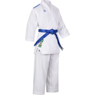 Hayashi Karatepak - Premium Kumite WKF Approved - Wit / Blauw