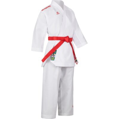 Hayashi Karatepak - Premium Kumite WKF Approved - Wit / Rood